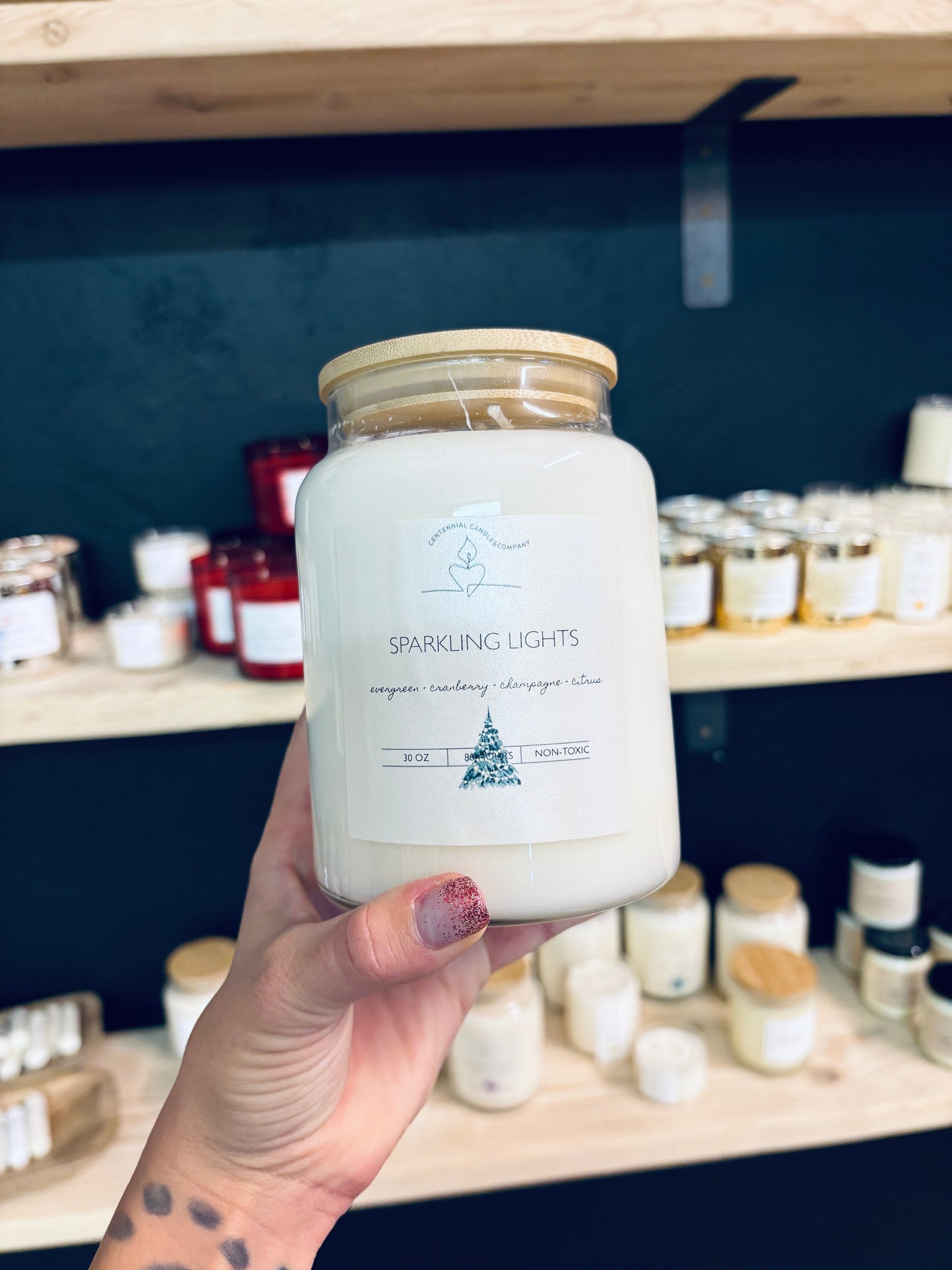 Sparkling Lights Soy Candle