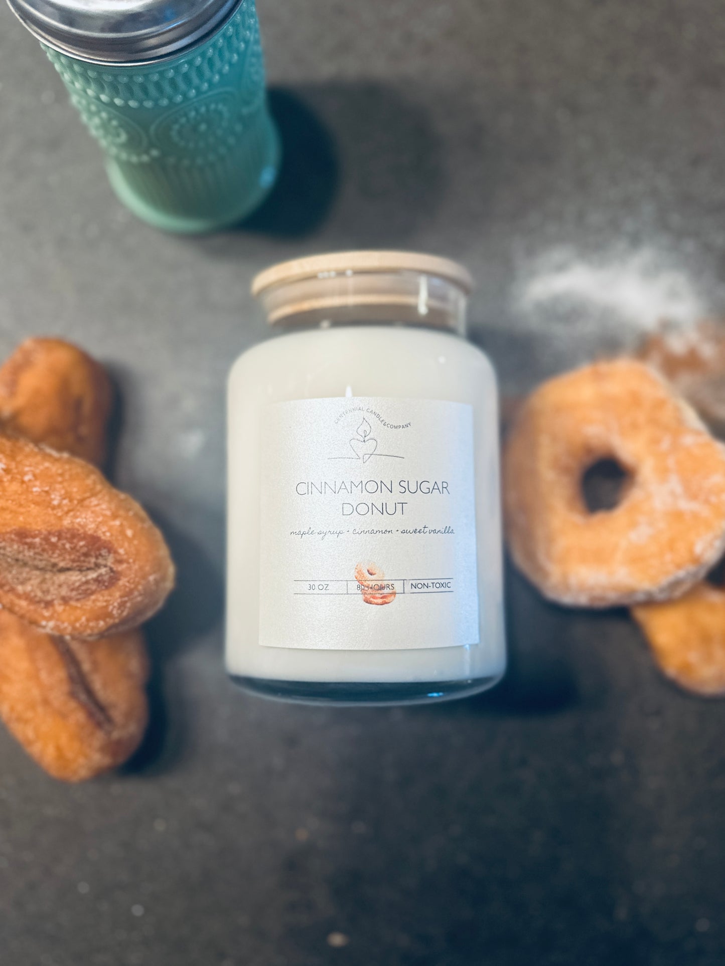 Cinnamon Sugar Donut Soy Candle