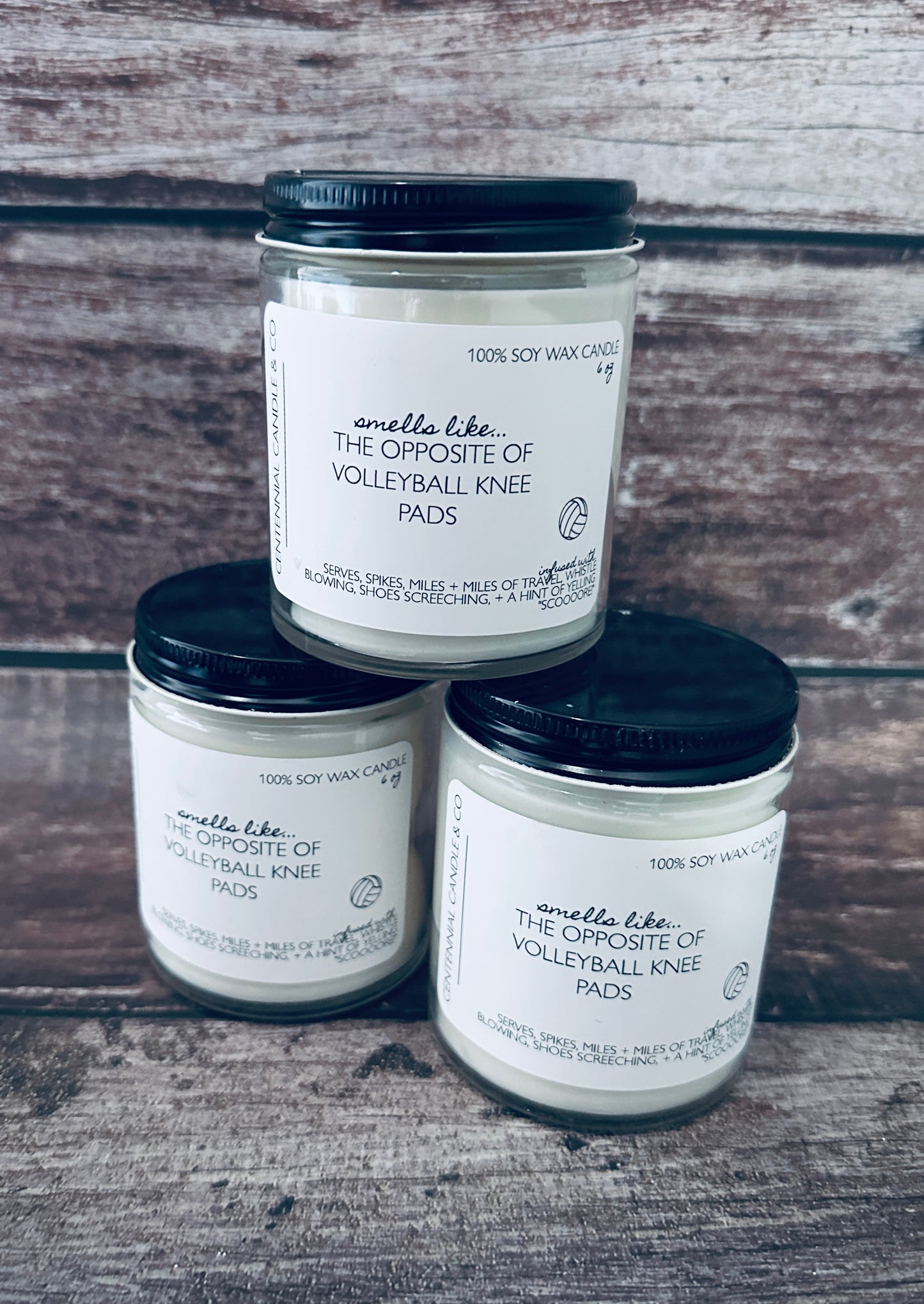 Custom Labeled Soy Candle