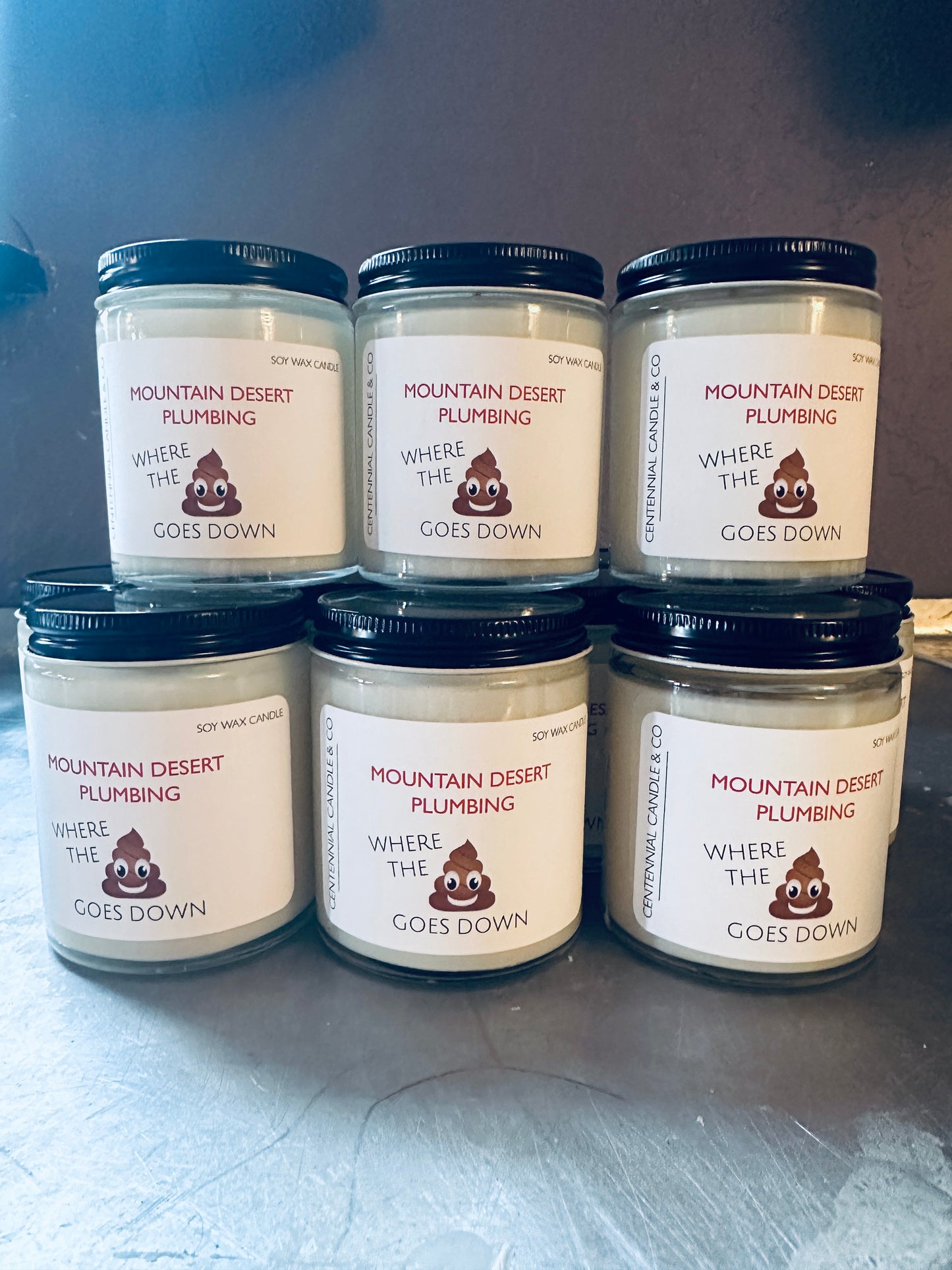 Custom Labeled Soy Candle