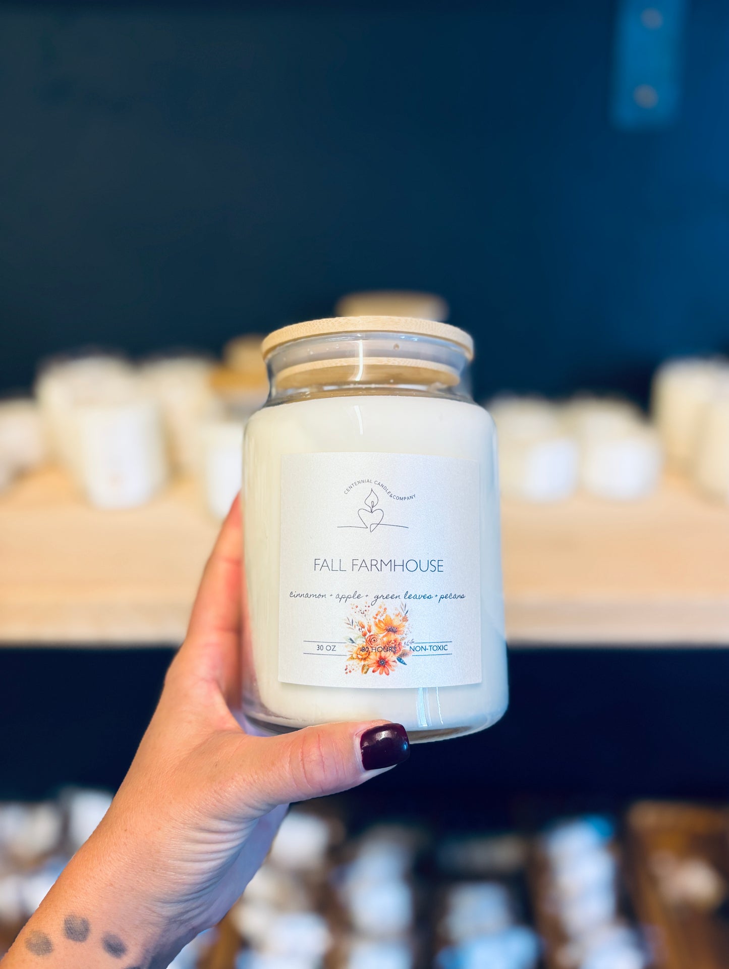 Fall Farmhouse Soy Candle