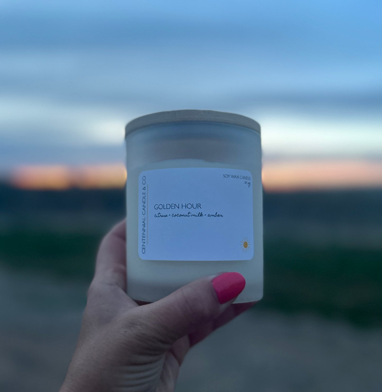 Golden Hour Soy Candle