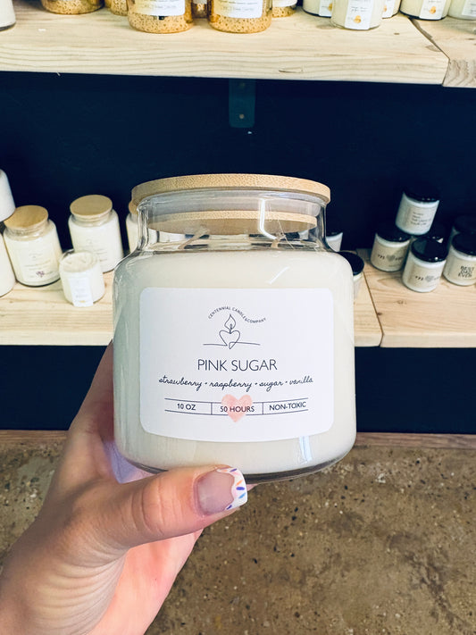 Pink Sugar Soy Candle