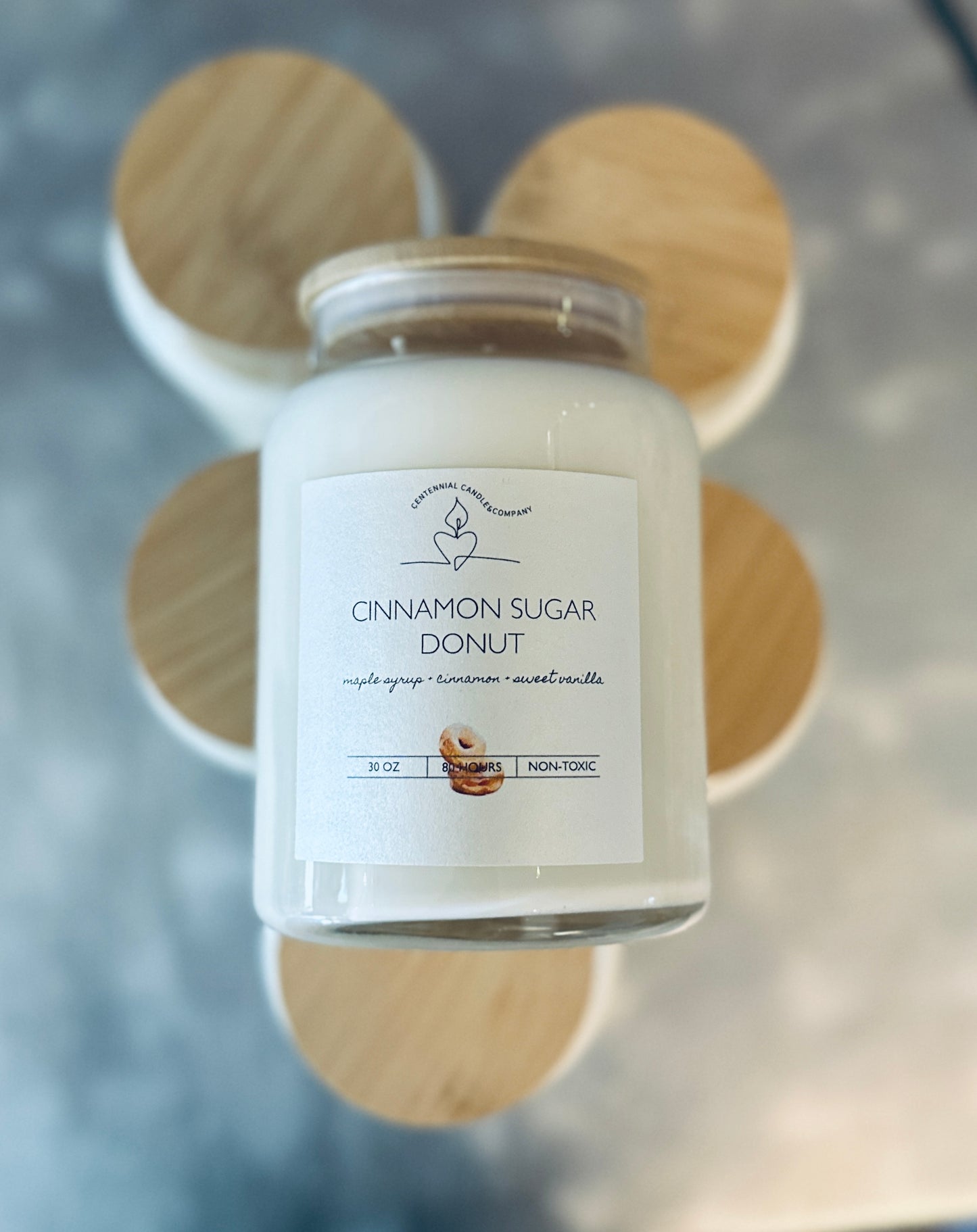 Cinnamon Sugar Donut Soy Candle