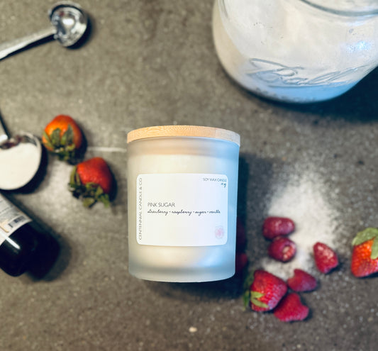 Pink Sugar Soy Candle